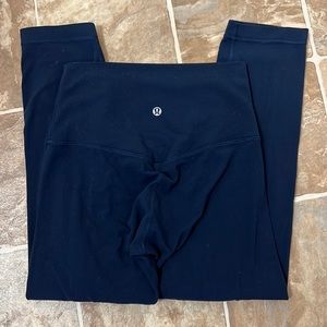 Lululemon align leggings navy 21”